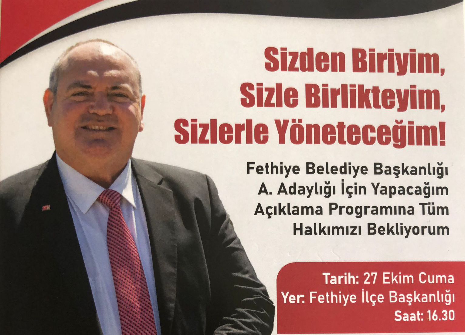 Mehmet Demir Fethiye Belediye Başkan Aday Adayı Olduğunu Açıkladı