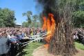 1400 yıllık gelenek: Kakava ateşi bolluk ve bereket getirmesi için yakıldı!